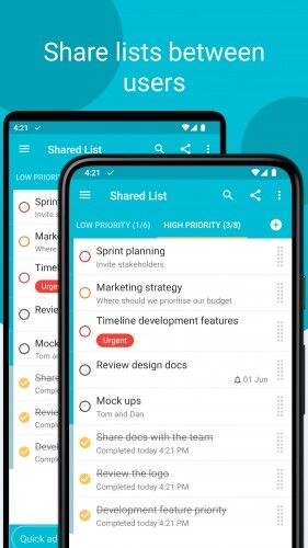 Tasks